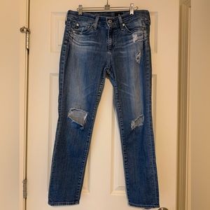 Women’s AG Adriano Goldschmied The Beau jeans, size 28 R